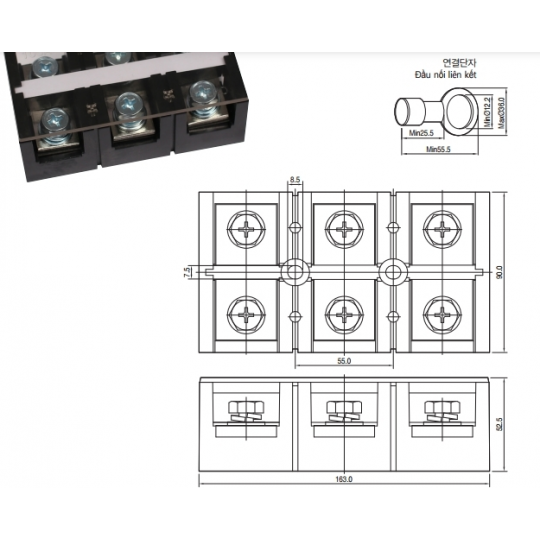 THANH DOMINO DẠNG KHỐI HFTB-4003