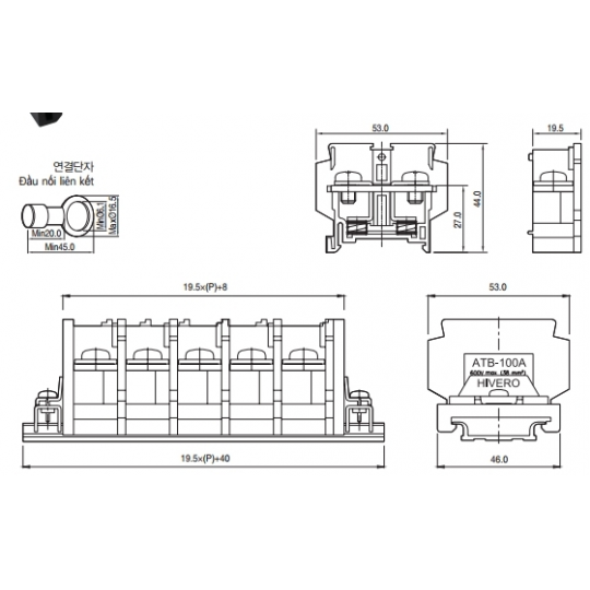 DOMINO DẠNG TÉP ATB-100A