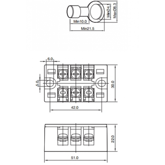 THANH DOMINO DẠNG KHỐI HFTB-203