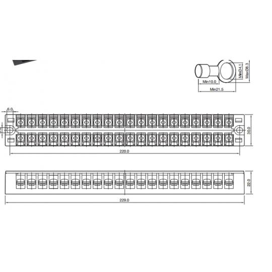 THANH DOMINO DẠNG KHỐI HFTB-2020