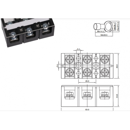 THANH DOMINO DẠNG KHỐI HFTB-603