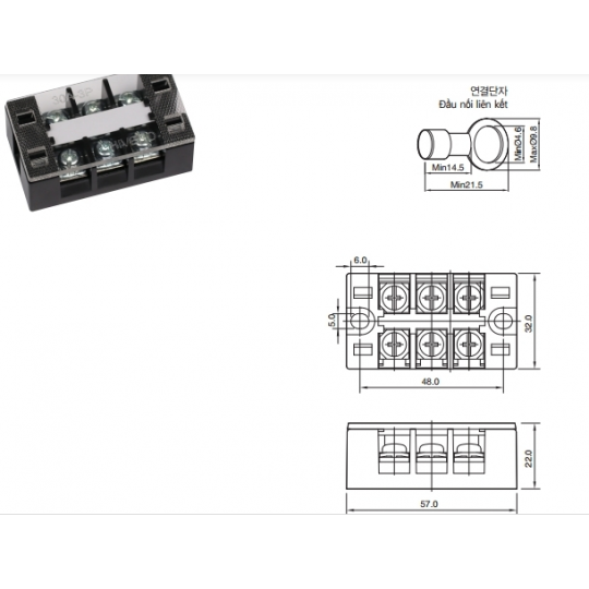 THANH DOMINO DẠNG KHỐI HFTB-303