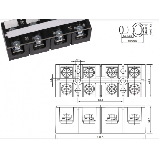 THANH DOMINO DẠNG KHỐI HFTB-604